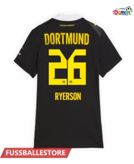 Günstige Borussia Dortmund Julian Ryerson #26 Auswärtstrikot Damen 2026-27 Kurzarm